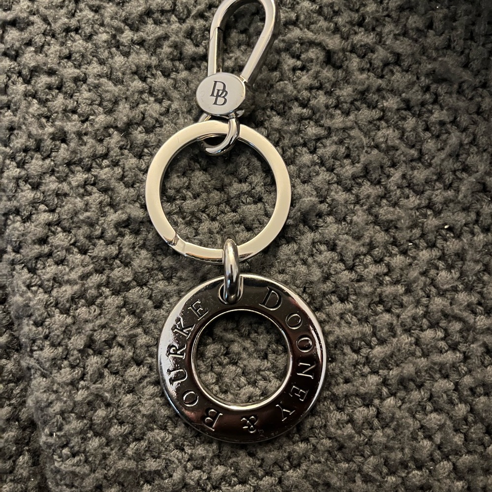 Dooney & Bourke Silver Bag Charm